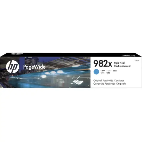 HP T0B27A - Tusz 982X cyan do HP PageWide Enterprise Color 765, 780, 785